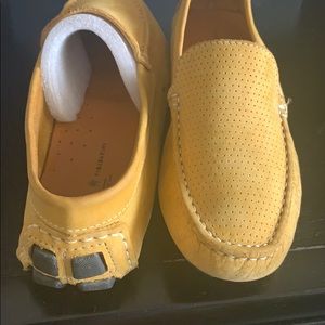 Yellow loafers